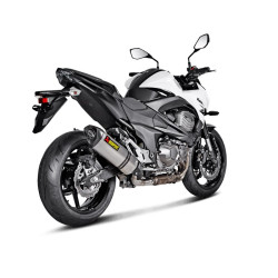 Marmitta Akrapovic Slip On Titanio omologata per Kawasaki Z800 13-16 depotenziata Marmitta Akrapovic Slip On Titanio omologata per Kawasaki Z800 13-16 depotenziata