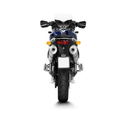 Coppia di marmitte Akrapovic Slip On Titanio omologate per Kawasaki KLV1000 04-06 Coppia di marmitte Akrapovic Slip On Titanio omologate per Kawasaki KLV1000 04-06