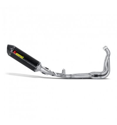 Marmitta Akrapovic Carbonio linea Racing non omologata per Kawasaki Z1000 e Z1000SX 10-13