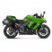 Coppia di marmitte Akrapovic Slip On Carbonio omologate per Kawasaki Z1000SX 14-16