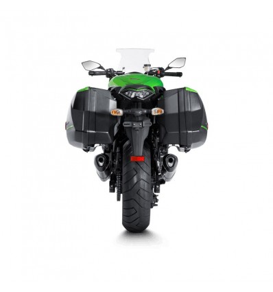 Coppia di marmitte Akrapovic Slip On Carbonio omologate per Kawasaki Z1000SX 14-16
