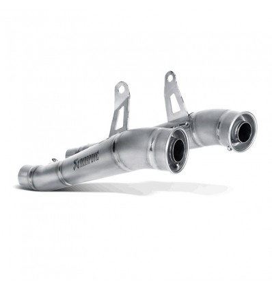 Coppia di marmitte Akrapovic Slip On Megaphone Titanio non omologate per Kawasaki Z1000 e Z1000SX 14-16