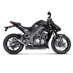 Coppia di marmitte Akrapovic Slip On Megaphone Titanio non omologate per Kawasaki Z1000 e Z1000SX 14-16 Coppia di marmitte Akrapovic Slip On Megaphone Titanio non omologate per Kawasaki Z1000 e Z1000SX 14-16