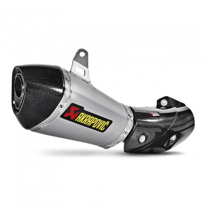 Marmitta Akrapovic Slip On Titanio omologata per Kawasaki ZX-10R 11-15 Marmitta Akrapovic Slip On Titanio omologata per Kawasaki ZX-10R 11-15