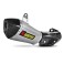 Marmitta Akrapovic Slip On Titanio omologata per Kawasaki ZX-10R 11-15 Marmitta Akrapovic Slip On Titanio omologata per Kawasaki ZX-10R 11-15