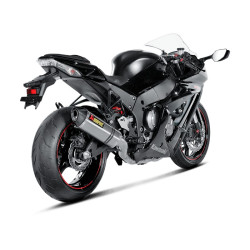 Marmitta Akrapovic Slip On Titanio omologata per Kawasaki ZX-10R 11-15 Marmitta Akrapovic Slip On Titanio omologata per Kawasaki ZX-10R 11-15