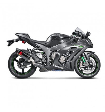 Marmitta Akrapovic Slip On Carbonio omologata per Kawasaki ZX-10R 2016 Marmitta Akrapovic Slip On Carbonio omologata per Kawasaki ZX-10R 2016