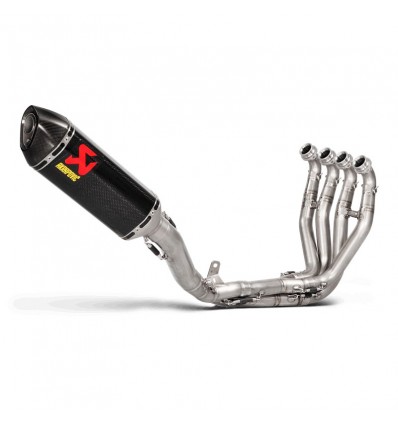 Marmitta Akrapovic Carbonio linea Evolution non omologata per Kawasaki ZX-10R 2016