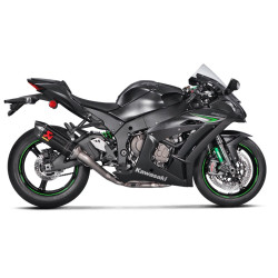 Marmitta Akrapovic Carbonio linea Evolution non omologata per Kawasaki ZX-10R 2016 Marmitta Akrapovic Carbonio linea Evolution non omologata per Kawasaki ZX-10R 2016