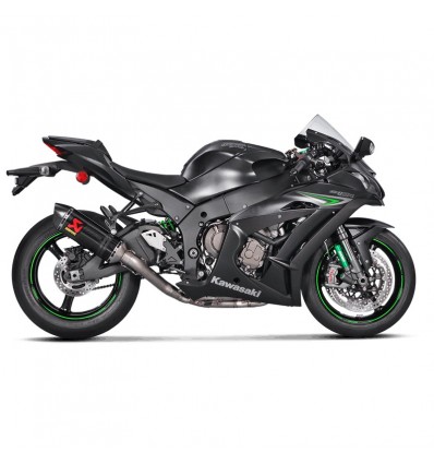Marmitta Akrapovic Carbonio linea Evolution non omologata per Kawasaki ZX-10R 2016 Marmitta Akrapovic Carbonio linea Evolution non omologata per Kawasaki ZX-10R 2016