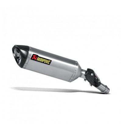 Marmitta Akrapovic Slip On Titanio omologata per Kawasaki Versys 1000 15-16 Marmitta Akrapovic Slip On Titanio omologata per Kawasaki Versys 1000 15-16