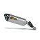 Marmitta Akrapovic Slip On Titanio omologata per Kawasaki Versys 1000 15-16 Marmitta Akrapovic Slip On Titanio omologata per Kawasaki Versys 1000 15-16