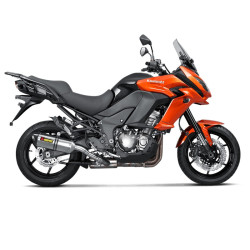 Marmitta Akrapovic Slip On Titanio omologata per Kawasaki Versys 1000 15-16 Marmitta Akrapovic Slip On Titanio omologata per Kawasaki Versys 1000 15-16