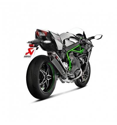 Marmitta Akrapovic Carbonio linea Evolution non omologata per Kawasaki Ninja H2/H2R 15-16 Marmitta Akrapovic Carbonio linea Evolution non omologata per Kawasaki Ninja H2/H2R 15-16