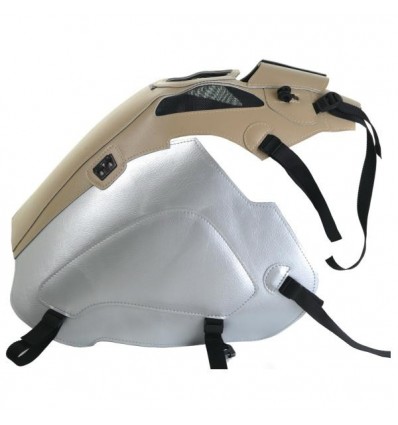 Copriserbatoio Bagster per BMW R1200 GS ADV 2014 in similpelle verde oliva e argento Copriserbatoio Bagster per BMW R1200 GS ADV 2014 in similpelle verde oliva e argento