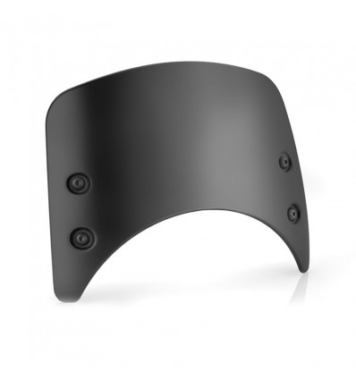 Cupolino in alluminio nero Rizoma per varie moto classic e naked Cupolino in alluminio nero Rizoma per varie moto classic e naked