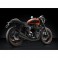 Manopole Rizoma Legend per Triumph Street Twin e Thruxton R in ergal e gomma cromate Manopole Rizoma Legend per Triumph Street Twin e Thruxton R in ergal e gomma cromate