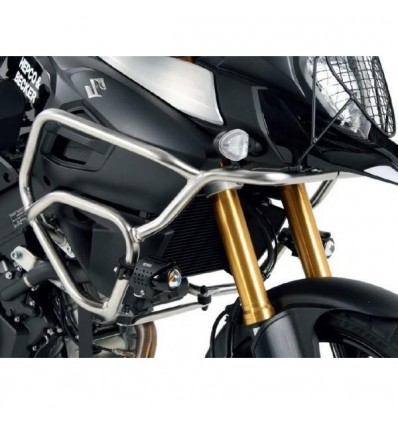 Paraserbatoio Hepco & Becker inox per Suzuki DL1000 V-Strom 2014 Paraserbatoio Hepco & Becker inox per Suzuki DL1000 V-Strom 2014