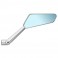 Specchietto universale destro Rizoma Circuit 744 argento Specchietto universale destro Rizoma Circuit 744 argento