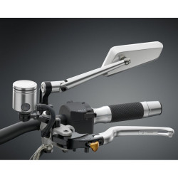 Specchietto universale sinistro Rizoma Circuit 744 argento Specchietto universale sinistro Rizoma Circuit 744 argento