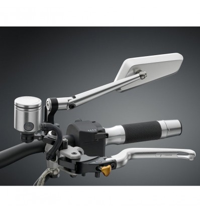 Specchietto universale sinistro Rizoma Circuit 744 argento Specchietto universale sinistro Rizoma Circuit 744 argento