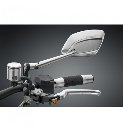 Specchietto universale destro Rizoma 4D argento Specchietto universale destro Rizoma 4D argento
