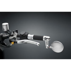 Specchietto universale biposizione Rizoma Spy-Arm diametro 94,5 mm argento Specchietto universale biposizione Rizoma Spy-Arm diametro 94,5 mm argento