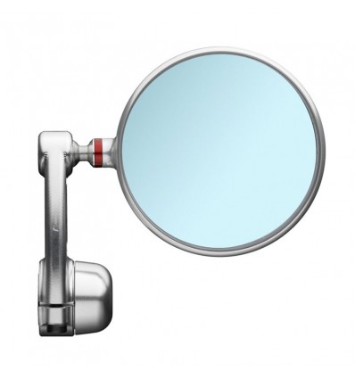 Specchietto universale biposizione Rizoma Spy-Arm diametro 94,5 mm argento Specchietto universale biposizione Rizoma Spy-Arm diametro 94,5 mm argento