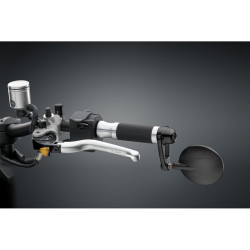 Specchietto universale biposizione Rizoma Spy-Arm diametro 94,5 mm nero Specchietto universale biposizione Rizoma Spy-Arm diametro 94,5 mm nero
