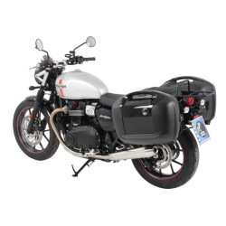 Telai laterali Hepco & Becker neri per Triumph Street Twin Telai laterali Hepco & Becker neri per Triumph Street Twin