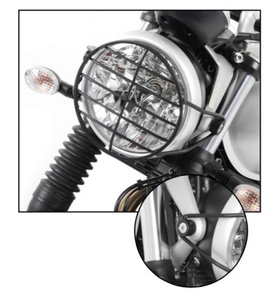 Griglia faro anteriore Hepco & Becker per Triumph Street Twin