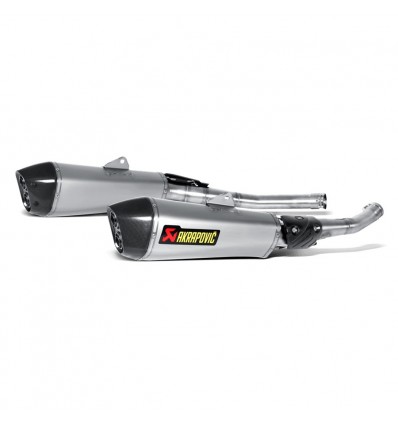 Coppia di marmitte Akrapovic Slip On Titanio omologate per Kawasaki ZZR 1400 e ZX14R 12-15 Coppia di marmitte Akrapovic Slip On Titanio omologate per Kawasaki ZZR 1400 e ZX14R 12-15