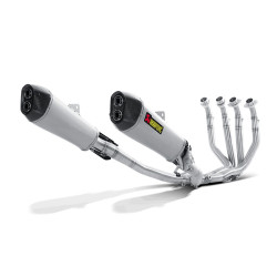Marmitta Akrapovic Titanio linea Racing non omologata per Kawasaki ZZR 1400 e ZX14R 12-16 Marmitta Akrapovic Titanio linea Racing non omologata per Kawasaki ZZR 1400 e ZX14R 12-16