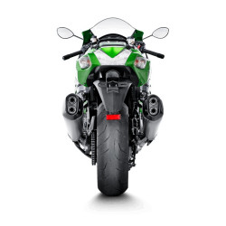 Marmitta Akrapovic Titanio linea Racing non omologata per Kawasaki ZZR 1400 e ZX14R 12-16 Marmitta Akrapovic Titanio linea Racing non omologata per Kawasaki ZZR 1400 e ZX14R 12-16