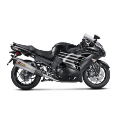 Marmitta Akrapovic Slip On Titanio omologata per Kawasaki ZZR1400 e ZX14R 2016 Marmitta Akrapovic Slip On Titanio omologata per Kawasaki ZZR1400 e ZX14R 2016