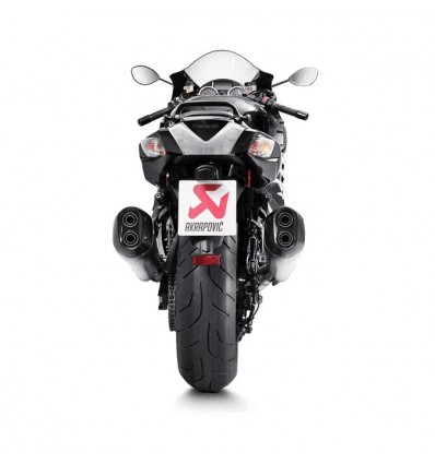 Marmitta Akrapovic Slip On Titanio omologata per Kawasaki ZZR1400 e ZX14R 2016 Marmitta Akrapovic Slip On Titanio omologata per Kawasaki ZZR1400 e ZX14R 2016