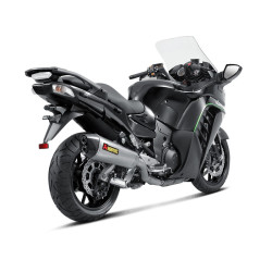 Marmitta Akrapovic Slip On Titanio omologata per Kawasaki 1400GTR e Concours 14 Marmitta Akrapovic Slip On Titanio omologata per Kawasaki 1400GTR e Concours 14