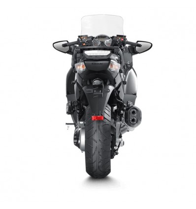 Marmitta Akrapovic Slip On Titanio omologata per Kawasaki 1400GTR e Concours 14 Marmitta Akrapovic Slip On Titanio omologata per Kawasaki 1400GTR e Concours 14