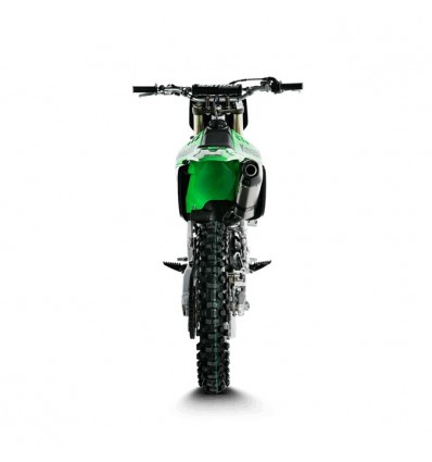 Marmitta Akrapovic Titanio linea Evolution non omologata per Kawasaki KX250F 2008 Marmitta Akrapovic Titanio linea Evolution non omologata per Kawasaki KX250F 2008