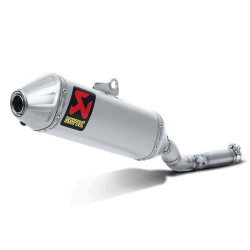 Marmitta Akrapovic Slip On 112 DB Titanio omologata per Kawasaki KX250F 09-16 Marmitta Akrapovic Slip On 112 DB Titanio omologata per Kawasaki KX250F 09-16