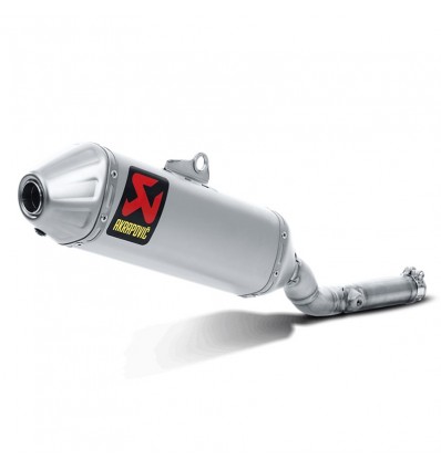 Marmitta Akrapovic Slip On 112 DB Titanio omologata per Kawasaki KX250F 09-16 Marmitta Akrapovic Slip On 112 DB Titanio omologata per Kawasaki KX250F 09-16
