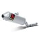 Marmitta Akrapovic Slip On 112 DB Titanio omologata per Kawasaki KX250F 09-16 Marmitta Akrapovic Slip On 112 DB Titanio omologata per Kawasaki KX250F 09-16