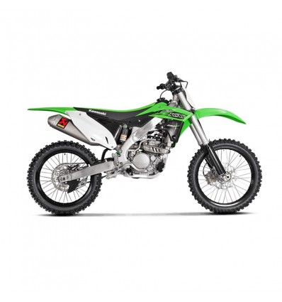 Marmitta Akrapovic Slip On 112 DB Titanio omologata per Kawasaki KX250F 09-16 Marmitta Akrapovic Slip On 112 DB Titanio omologata per Kawasaki KX250F 09-16