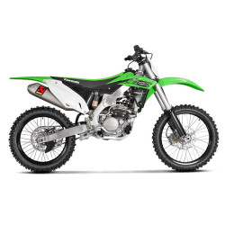 Marmitta Akrapovic Titanio linea Racing 112 DB non omologata per Kawasaki KX250F 09-16 Marmitta Akrapovic Titanio linea Racing 112 DB non omologata per Kawasaki KX250F 09-16