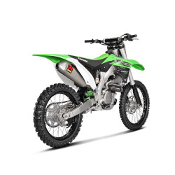 Marmitta Akrapovic Titanio linea Racing 112 DB non omologata per Kawasaki KX250F 09-16 Marmitta Akrapovic Titanio linea Racing 112 DB non omologata per Kawasaki KX250F 09-16