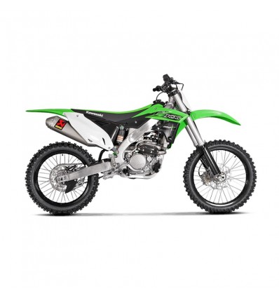 Marmitta Akrapovic Titanio linea Evolution 112 DB non omologata per Kawasaki KX250F 09-16 Marmitta Akrapovic Titanio linea Evolution 112 DB non omologata per Kawasaki KX250F 09-16