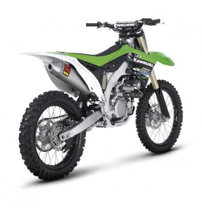 Marmitta Akrapovic Titanio linea Evolution 112 DB non omologata per Kawasaki KX450F 09-15 Marmitta Akrapovic Titanio linea Evolution 112 DB non omologata per Kawasaki KX450F 09-15