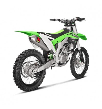 Marmitta Akrapovic Slip Titanio non omologata per Kawasaki KX450F 2016 Marmitta Akrapovic Slip Titanio non omologata per Kawasaki KX450F 2016