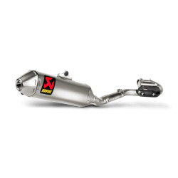Marmitta Akrapovic Titanio linea Racing non omologata per Kawasaki KX450F 2016 Marmitta Akrapovic Titanio linea Racing non omologata per Kawasaki KX450F 2016
