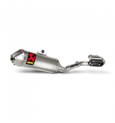 Marmitta Akrapovic Titanio linea Racing non omologata per Kawasaki KX450F 2016 Marmitta Akrapovic Titanio linea Racing non omologata per Kawasaki KX450F 2016